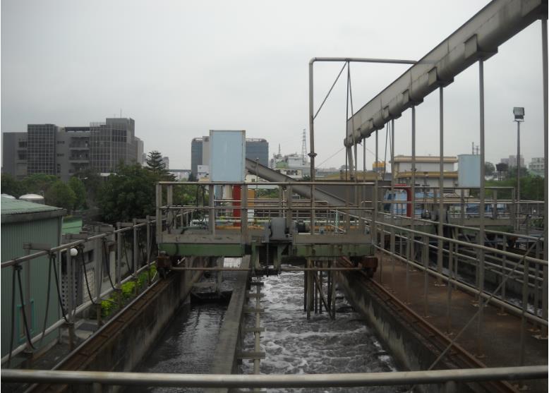 土城工業區污水處理廠廠區簡介曝氣沉砂池